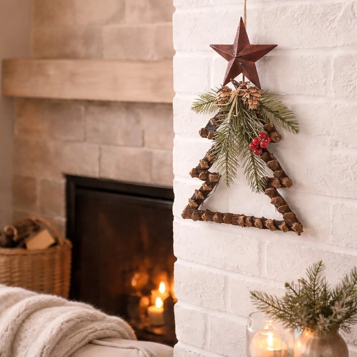 Easy to hang on a door, wall, or in arrangements