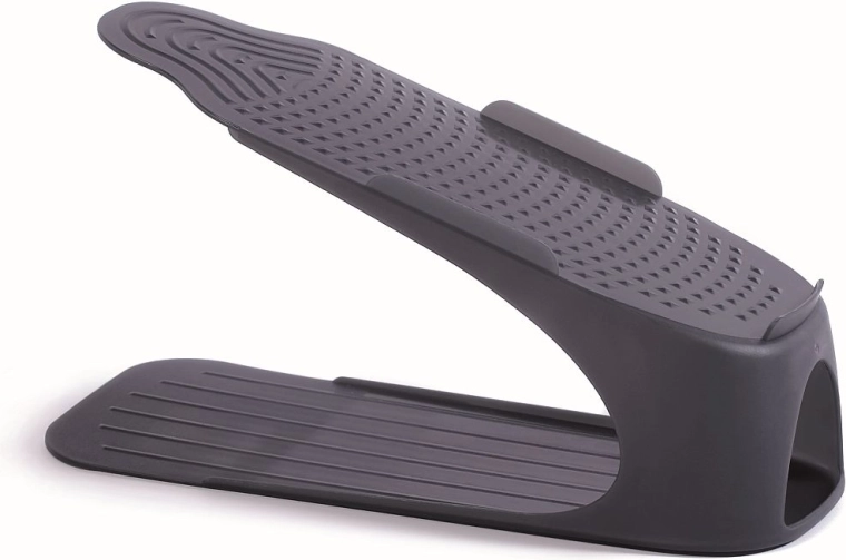 Apavu organizators Prosperplast Spacyshoe, antracīts, komplekts 4 gab.