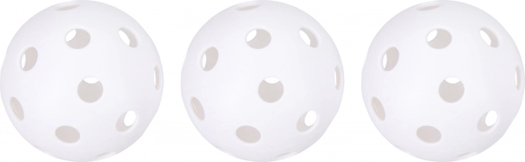 Florbola bumbiņu komplekts, 3 gab.