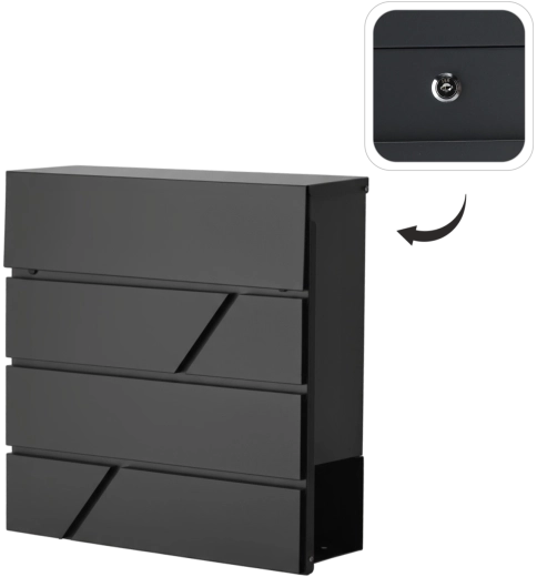 Nova Mailbox 37 × 37 × 10.5 cm
