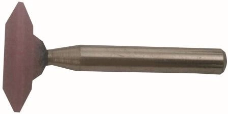 Divpusēji slīps slīpakmens ar kātu 25 × 6 mm
