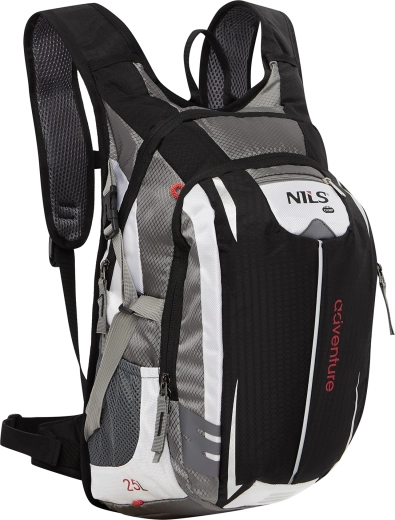 NILS Camp Adventure Hiking Backpack Black 25 L