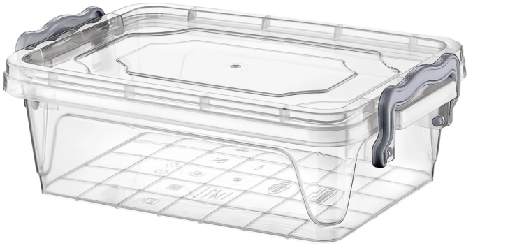 Plastmasas uzglabāšanas kaste Multi Box 3,8 l ar vāku