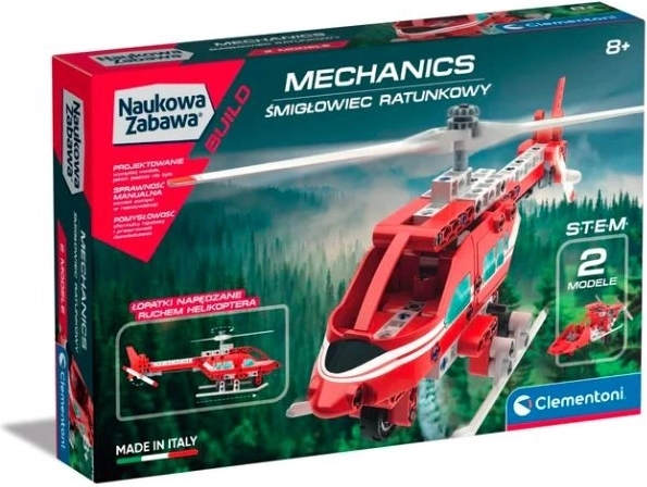 Būvkomplekts Mehānikas laboratorija – glābšanas helikopters un gaisa spilvena kuģis