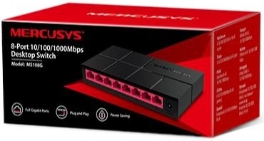 Gigabitu 8 portu slēdzis MERCUSYS