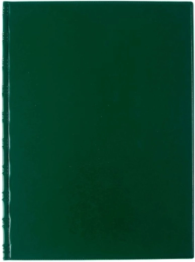 A4 mape ar sānu kabatu Classic zaļa