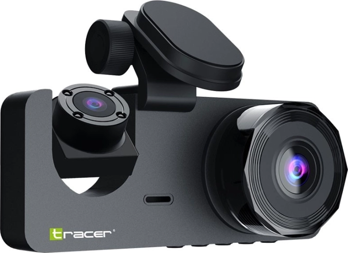 Autokamera TRACER Halo 360D ar duālo kameru un stāvvietas režīmu