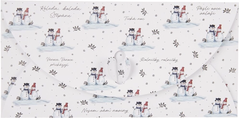 Paper envelope Snowman CZ - 1 piece