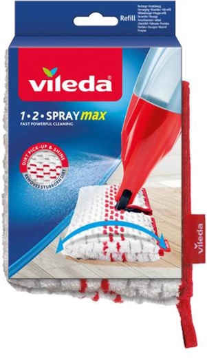 Vileda 1-2 Spray Max – abpusēja rezerves uzmava mopam
