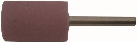 Cilindrisks slīpēšanas uzgalis ar kātu 25 × 40 mm, graudainība 60