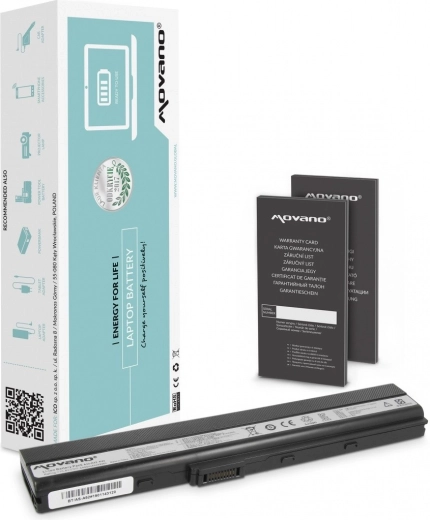 Movano A32-K52 Battery for Asus A52 and K52 Laptops 4400 mAh
