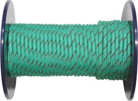 Colored braided rope 6 mm KRUŽBERK 100 m