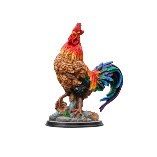 Dekoratīva gaiļa figūra, 38 cm