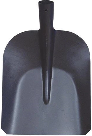 Lāpsta 23 cm bez kāta, melna