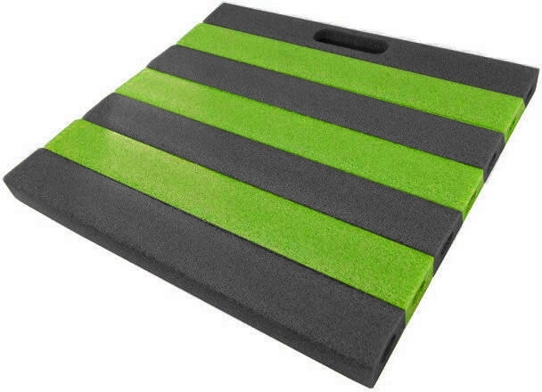 Ceļgalu paliktnis no EPE putām 35 × 30 × 3 cm, pelēki zaļš