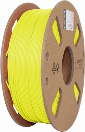 Dzeltens PLA filaments 1,75 mm 3D printeriem