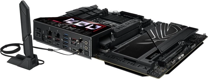 Wi‑Fi 7 and bold ROG design with Polymo II Lighting