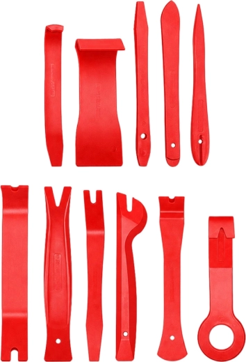 19 pieces for removing upholstery, trim and panels