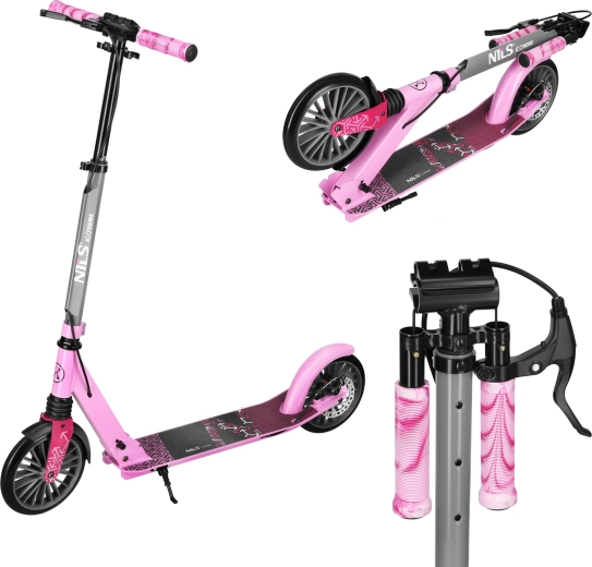 Folding design and adjustable handlebars
