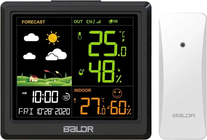 Baldrtherm Weather Station with Outdoor Sensor
