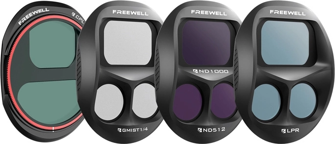 Freewell filtru komplekts DJI Mavic 4 Pro Everyday (4 gab.)