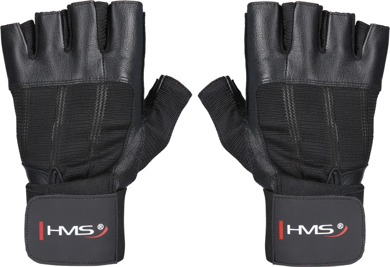 HMS RST04 fitness gloves with wrist support - black – S