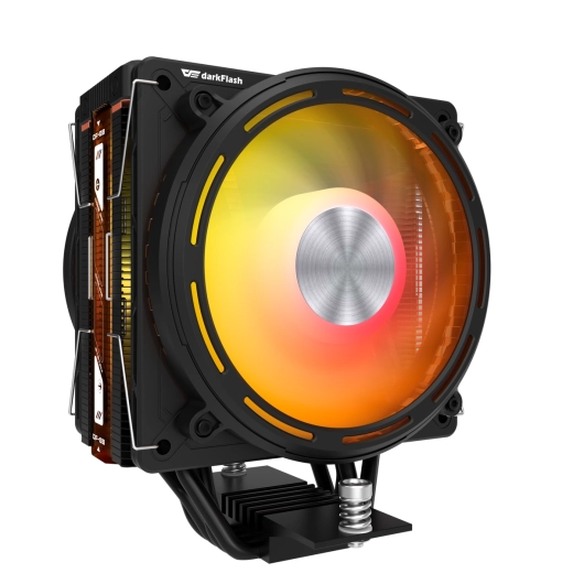 Active CPU Cooler DarkFlash E400 Plus, black