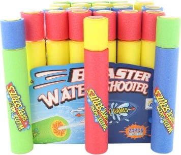 Foam water blaster with pump 28 cm - 1 piece