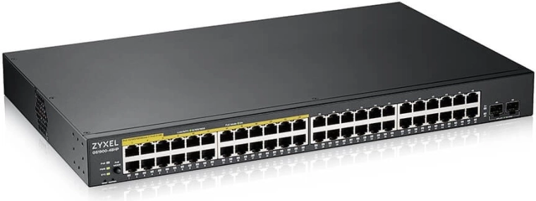 Zyxel GS1900-48HP v2 managed gigabit PoE+ rack-mount switch
