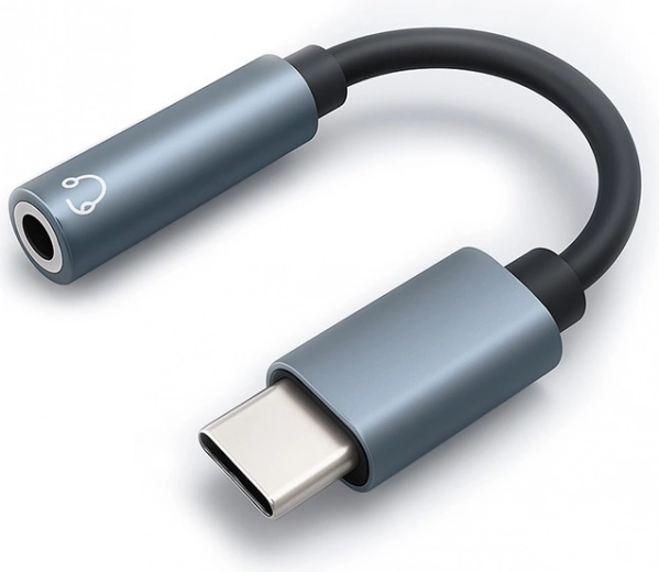 USB-C to 3.5 mm Jack Adapter 10 cm