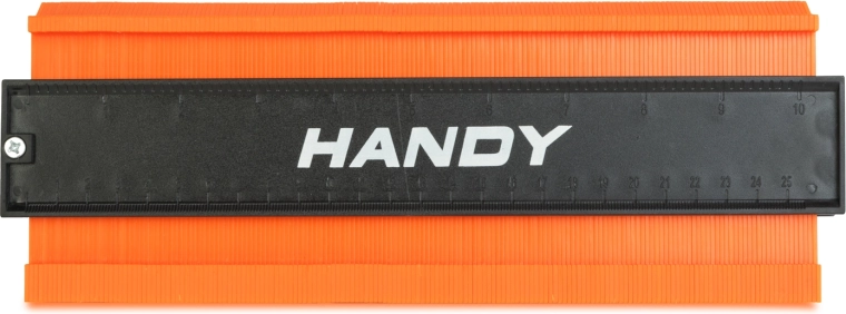 Contour gauge for profiles 25.4 cm