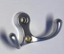 Romero II Hook, matte chrome, 30 × 32 mm