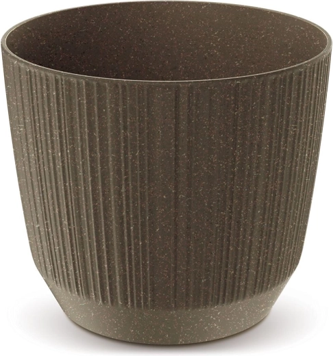 Puķu pods Ryfo Eco Wood 14,6 cm – kafijas krāsā