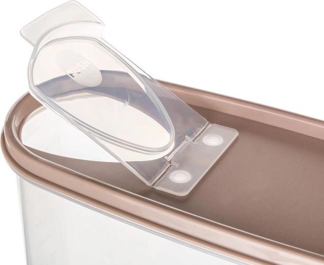 Convenient dispensing thanks to the flip-top lid