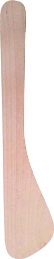 Noslīpēta dižskābarža koka lāpstiņa 30 cm