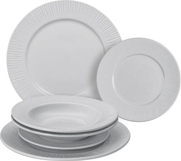 Lamart Fancy porcelain dinnerware set, 6 pieces