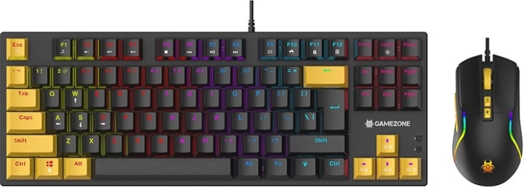 Spēļu komplekts: tastatūra un pele Tracer Gamezone Hornet87 USB