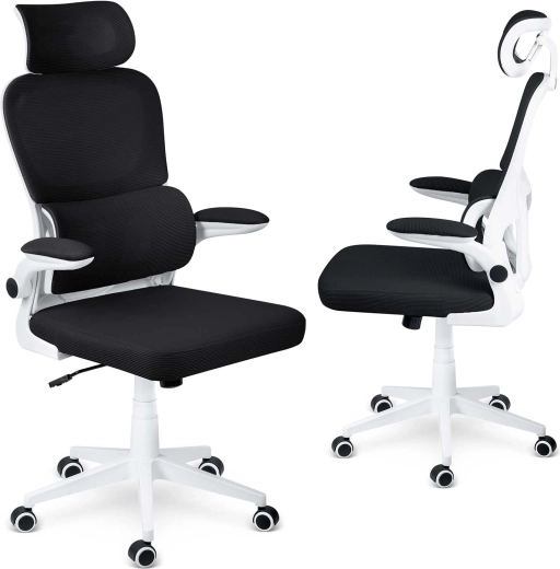 Ergonomisks biroja krēsls no mikrotīkla Sofotel Formax, melns