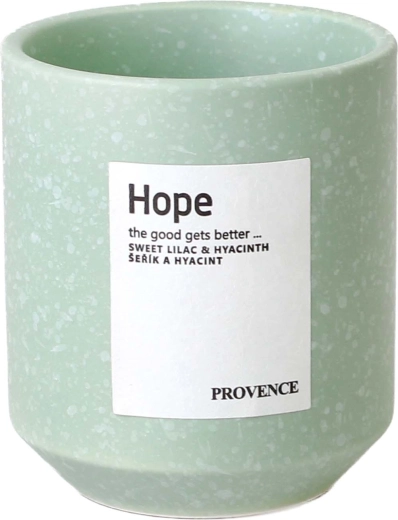 Aromātiskā svece PROVENCE Hope 20 stundas
