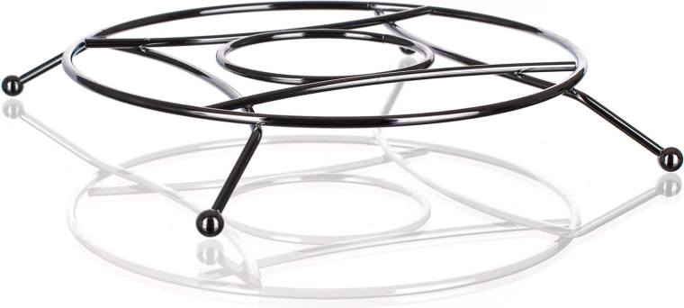 Round trivet for hot cookware 20.5/24 cm – chrome