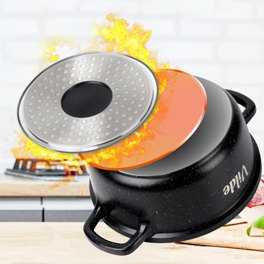 Indukcijas dibens vienmērīgai uzsildei