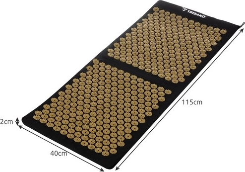 Large acupressure mat for comfortable use