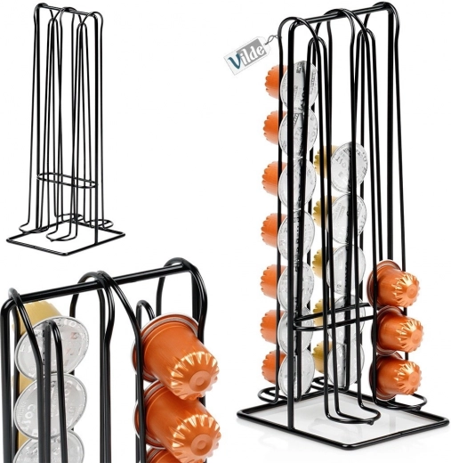 Izturīgs melns metāls un stabila pamatne