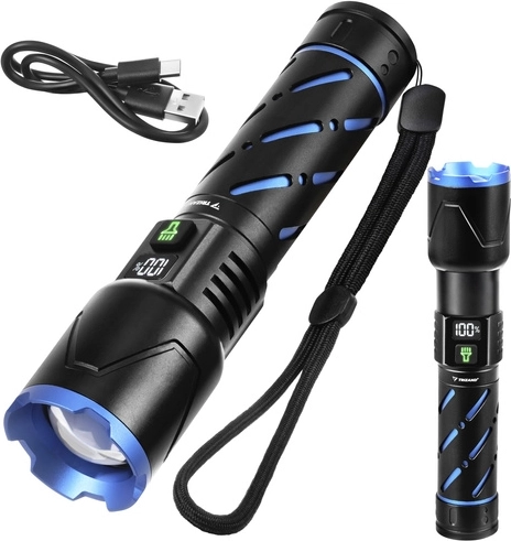 5000 mAh akumulators + USB‑C uzlāde
