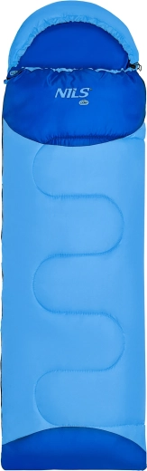 Nils Camp Junior sleeping bag, blue