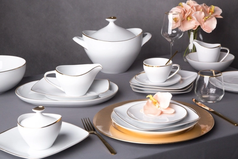 Set for 6 people: a unified style across the whole table