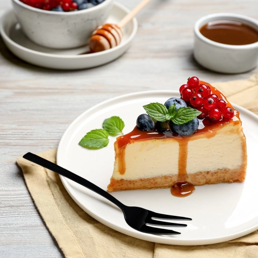 Modern black look for stylish serving