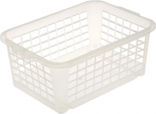 Saliekams plastmasas groziņš, caurspīdīgs, 25 × 17 × 10 cm