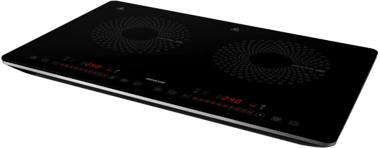 SENCOR UltraFlat divu riņķu indukcijas plīts
