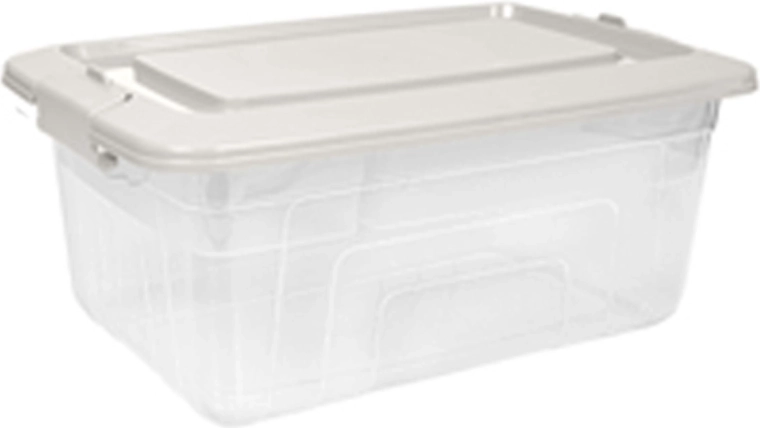 Plastmasas uzglabāšanas kaste ar vāku 5,75 l